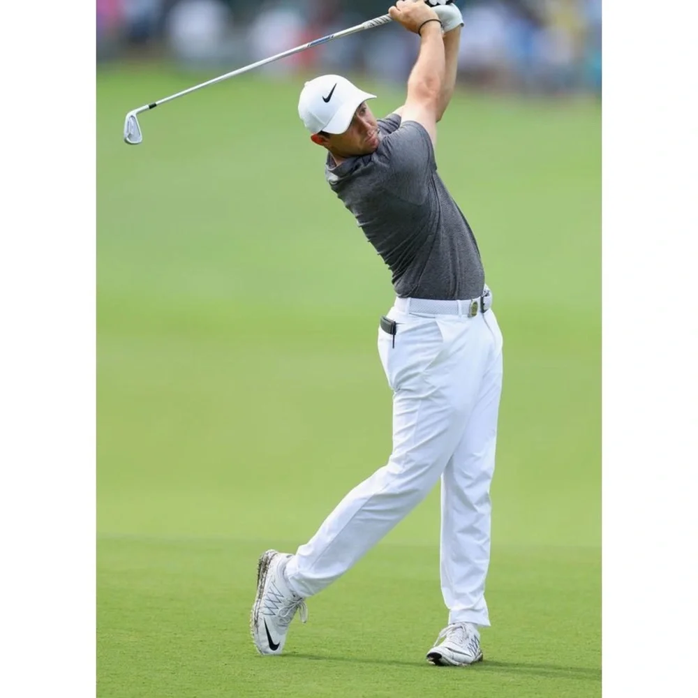 Maide x Bonobos straight leg golf white pants 34 x 36 - Picture 1 of 8